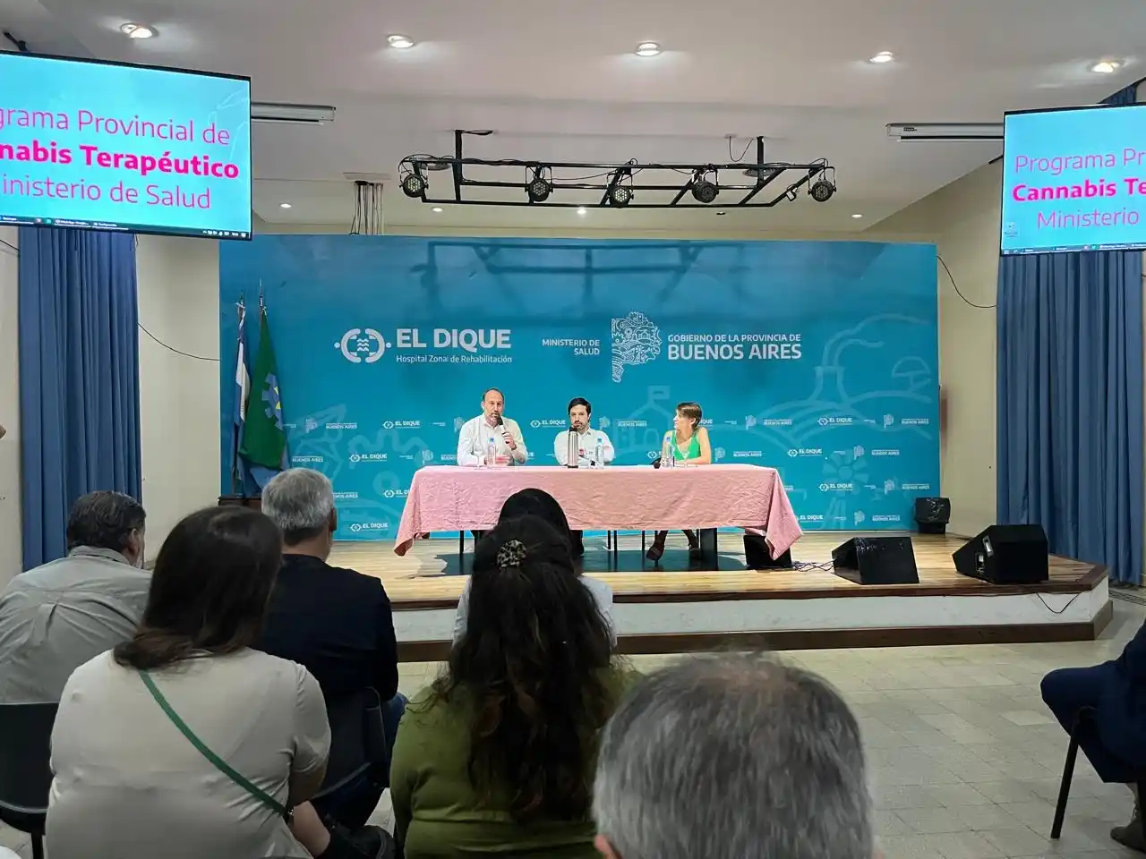 La jornada se realizó en el Hospital Zonal Especializado en Rehabilitación "El Dique".