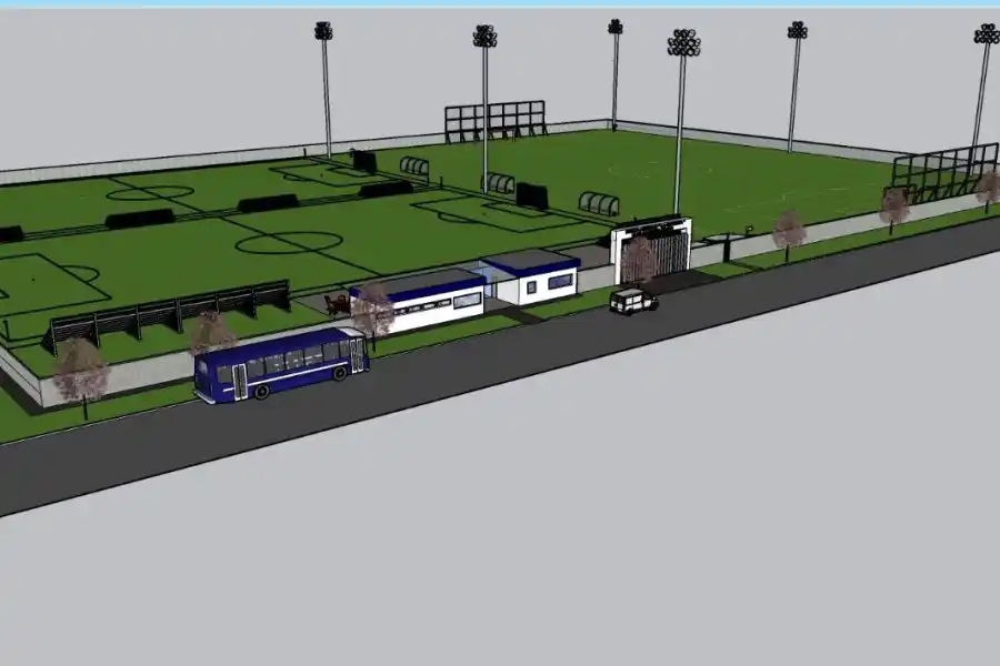 Imágenes del proyecto de Sportivo Norte conocido como 