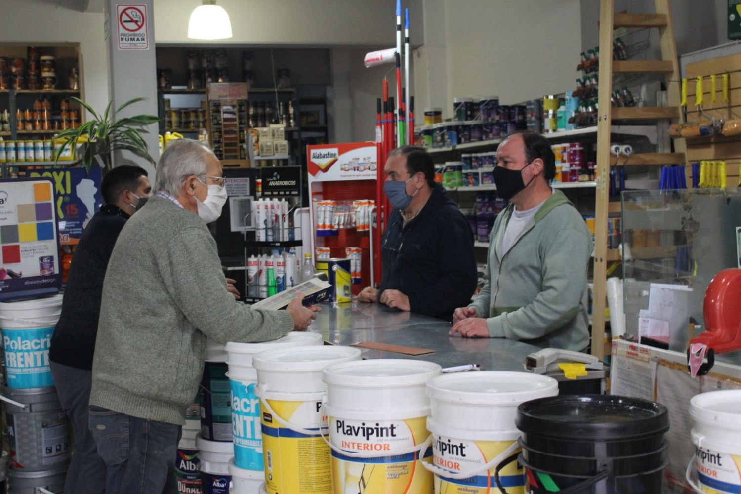 Resaltaron un interesante movimiento de venta en el sector de pinturerías