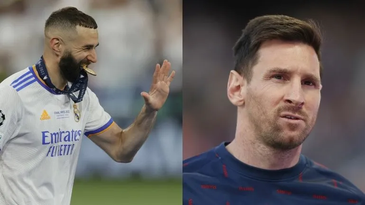 Qué dijo Karim Benzema sobre las palabras de Lionel Messi