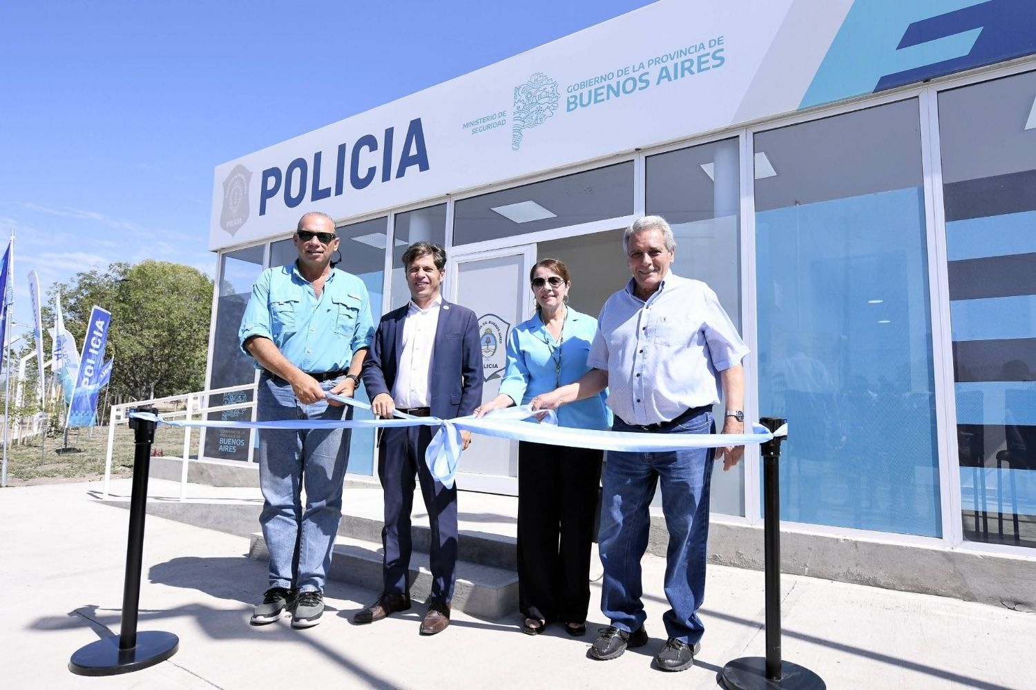 Presidente Perón: Axel Kicillof y Sergio Berni inauguraron la segunda comisaria del municipio