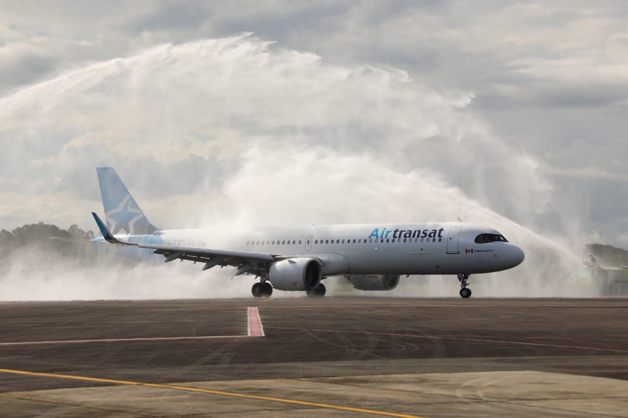 Panama: Air Transat began scheduled flights to Rio Hato
