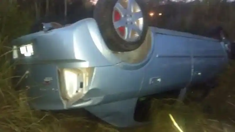 Entre Ríos: Así quedó el auto tras un violento despiste