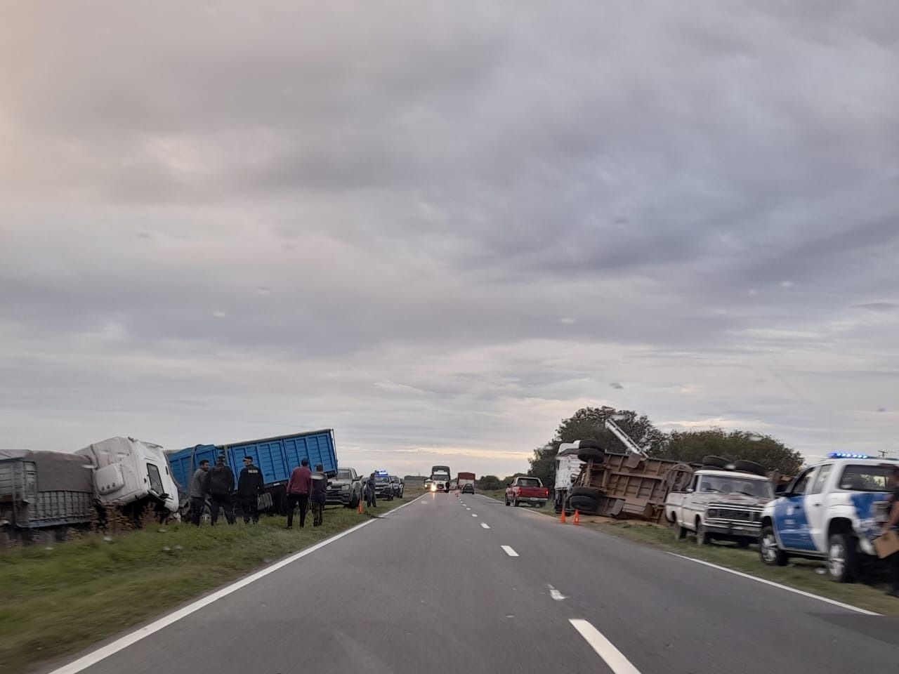 Dos accidentes y un muerto entre Villada y Firmat
