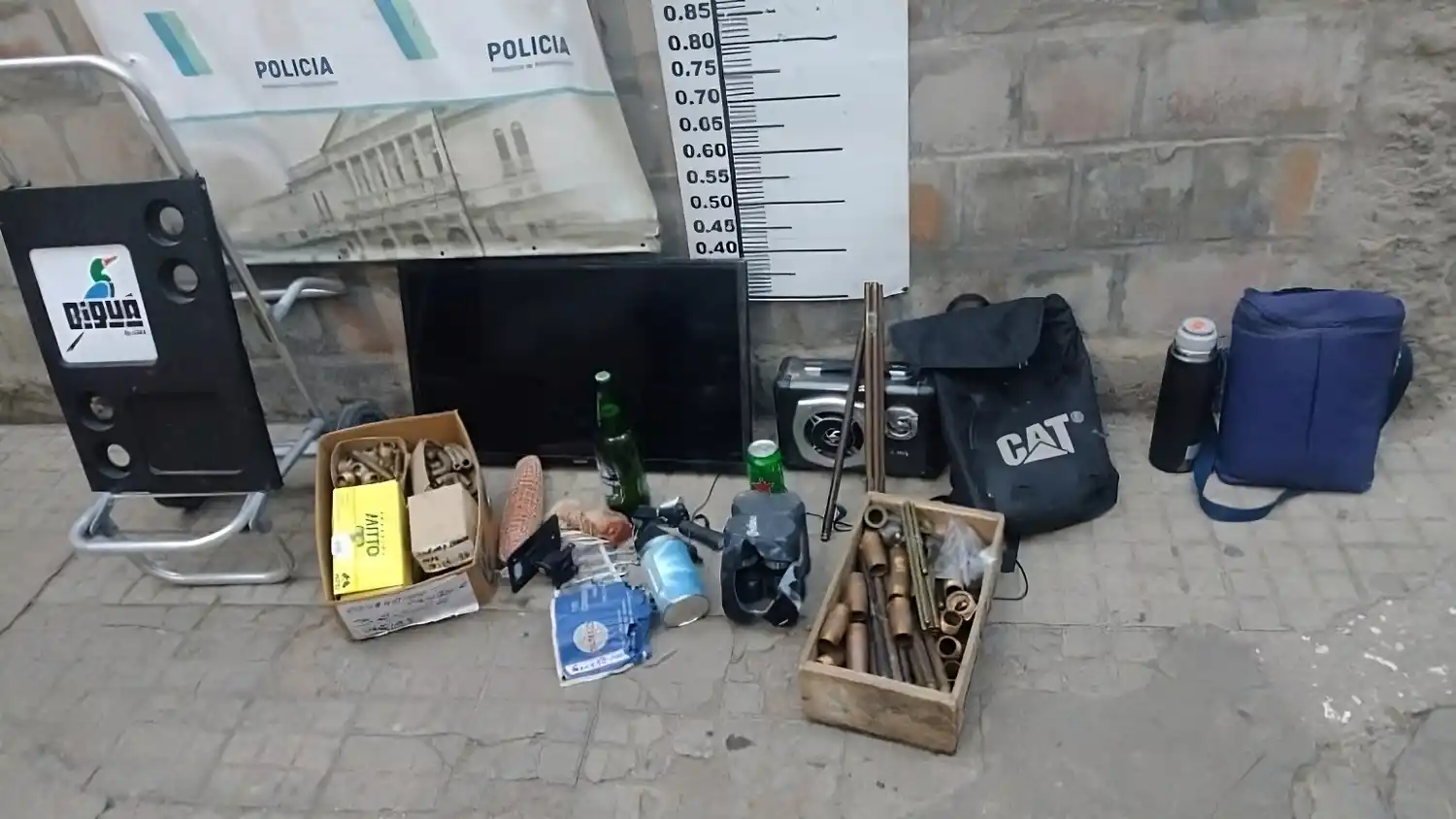 Detenido tras robar elementos de una cochera