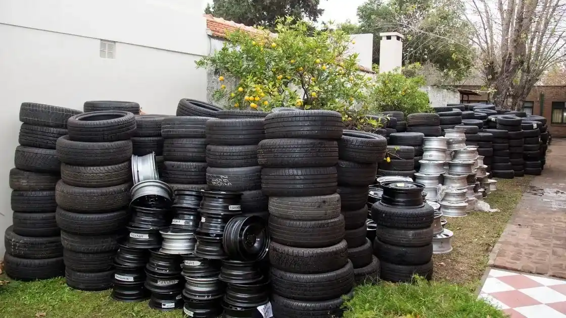 Gomas. De vehículos