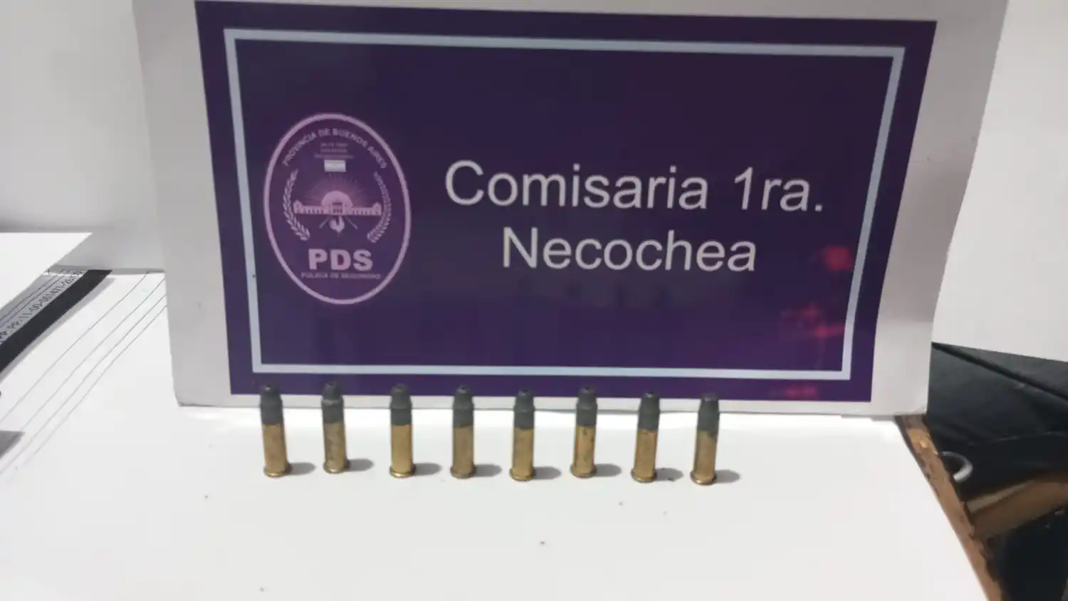 Proyectiles. Secuestrados