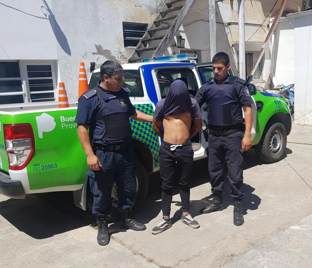 Detuvieron al imputado de varios arrebatos bajo la modalidad de motochorro