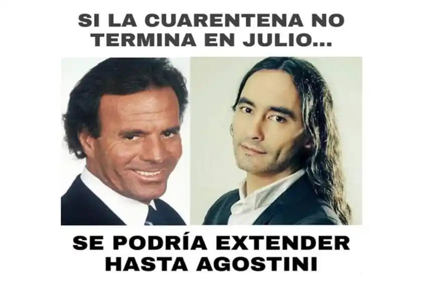 Nuevo mes, nuevo meme: se va Julio, llega Agostini