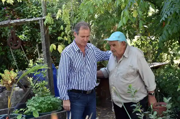 Bordet, en un mano a mano con Pepe Mujica