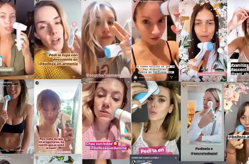 ¿Estafa? Escándalo en las redes por una máquina de belleza promocionada por decenas de famosas
