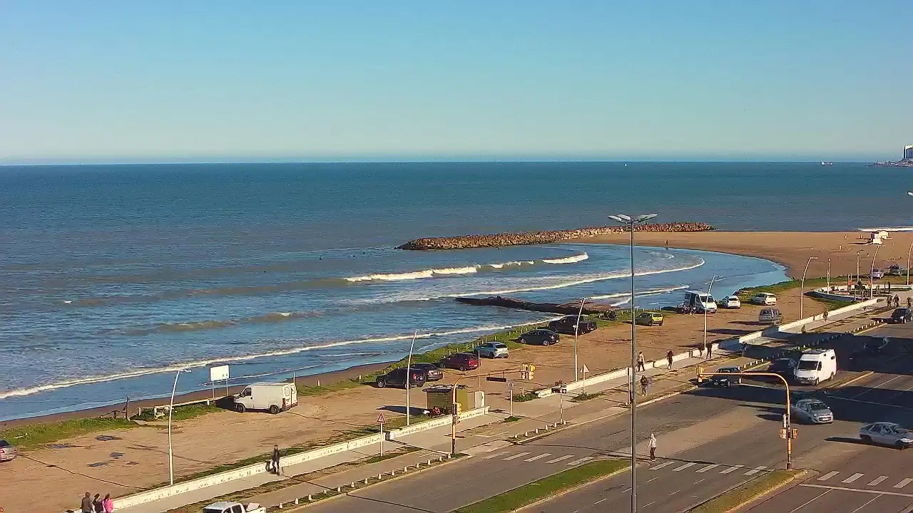 Las playas mencionadas se ubican entre Julián Aguirre y Marie Curey, y entre Zacagnini y Caseros (Estrada y Sunrider).
