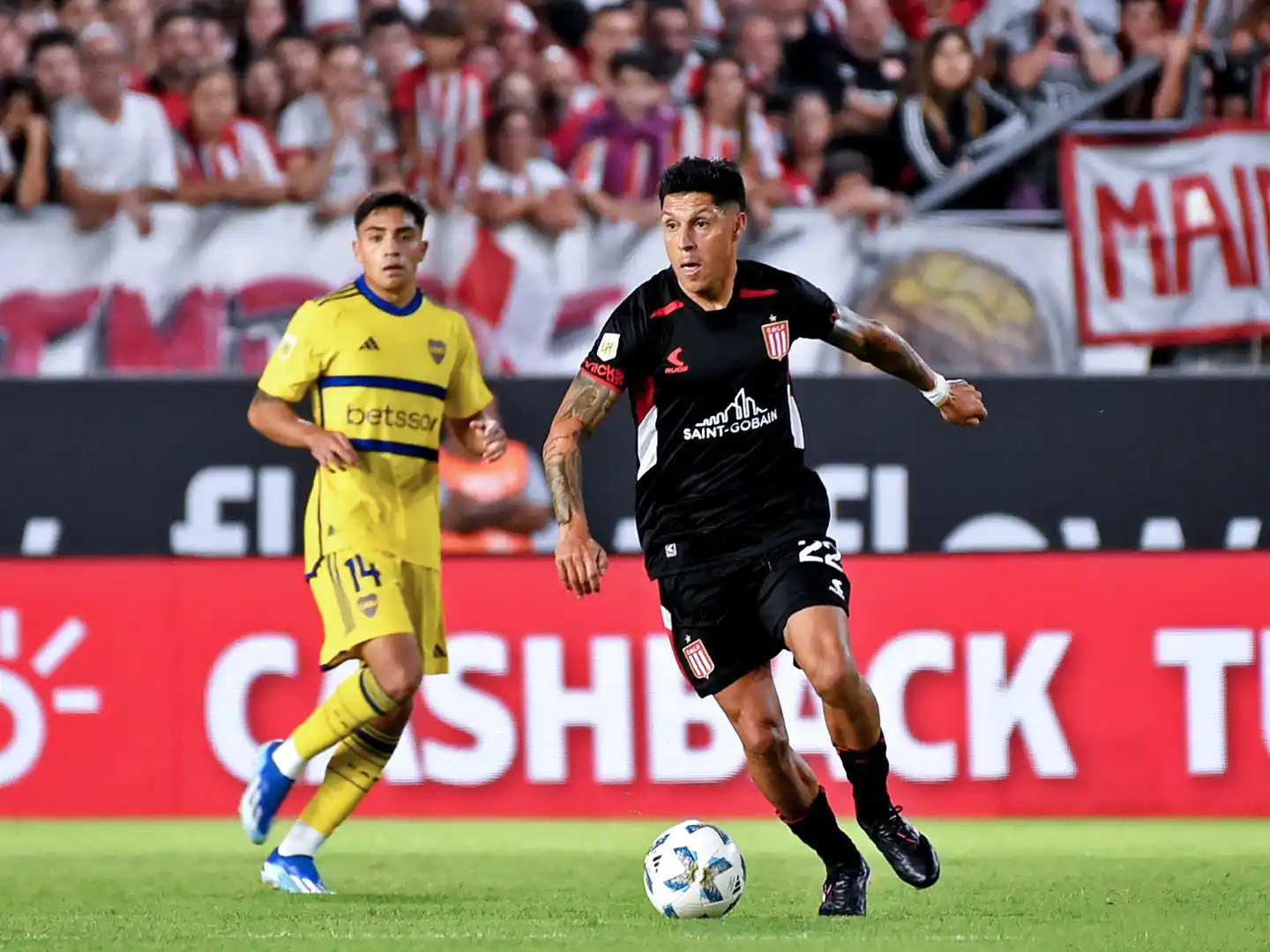 Enzo Pérez lidera la ilusión de Estudiantes.