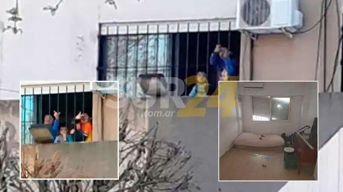 Aberrante: tres hermanitos estaban abandonados y encerrados en un departamento
