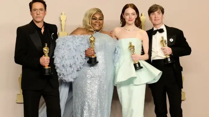 Premios Oscar 2024: Oppenheimer fue la gran ganadora de la noche con siete estatuillas