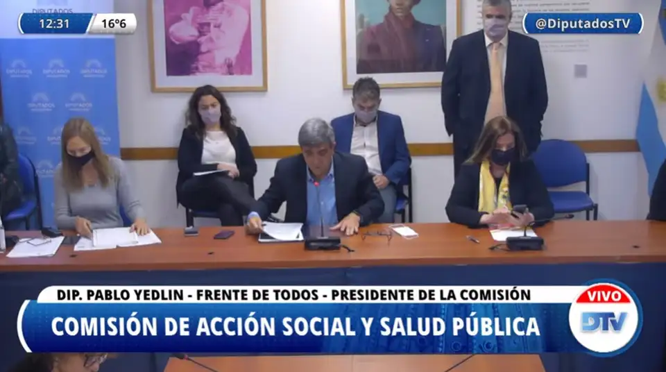 Diputados trabaja sobre proyectos de salud pública