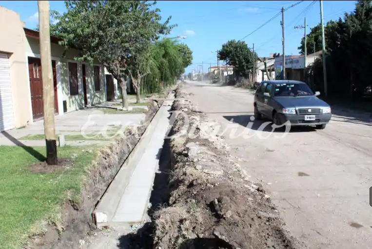 Obra de cordón cuneta