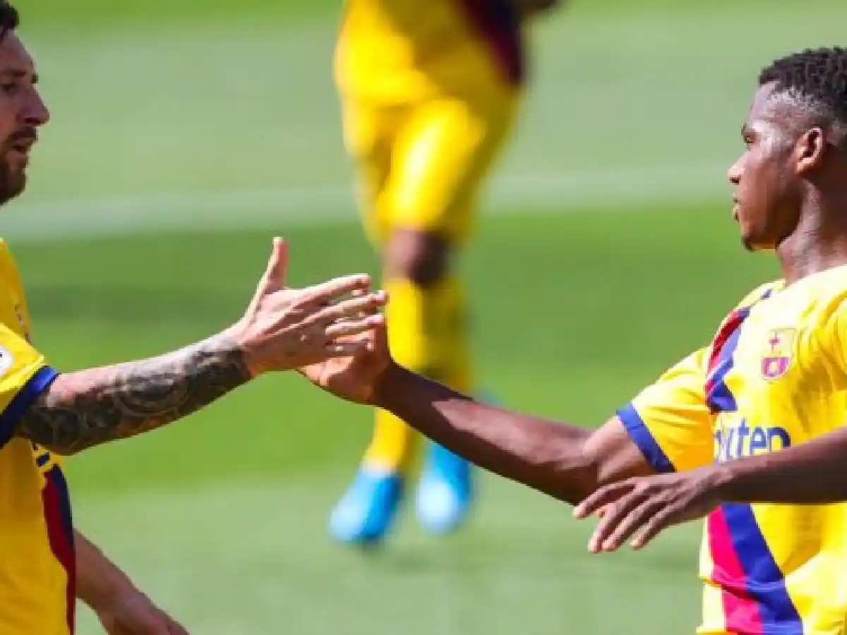 Messi marcó un doblete y será otra vez el “Pichichi” de LaLiga