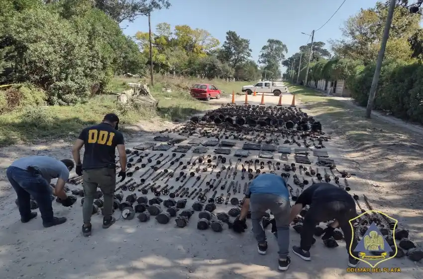 Allanan un desarmadero de autos robados y detienen a un hombre de 54 años