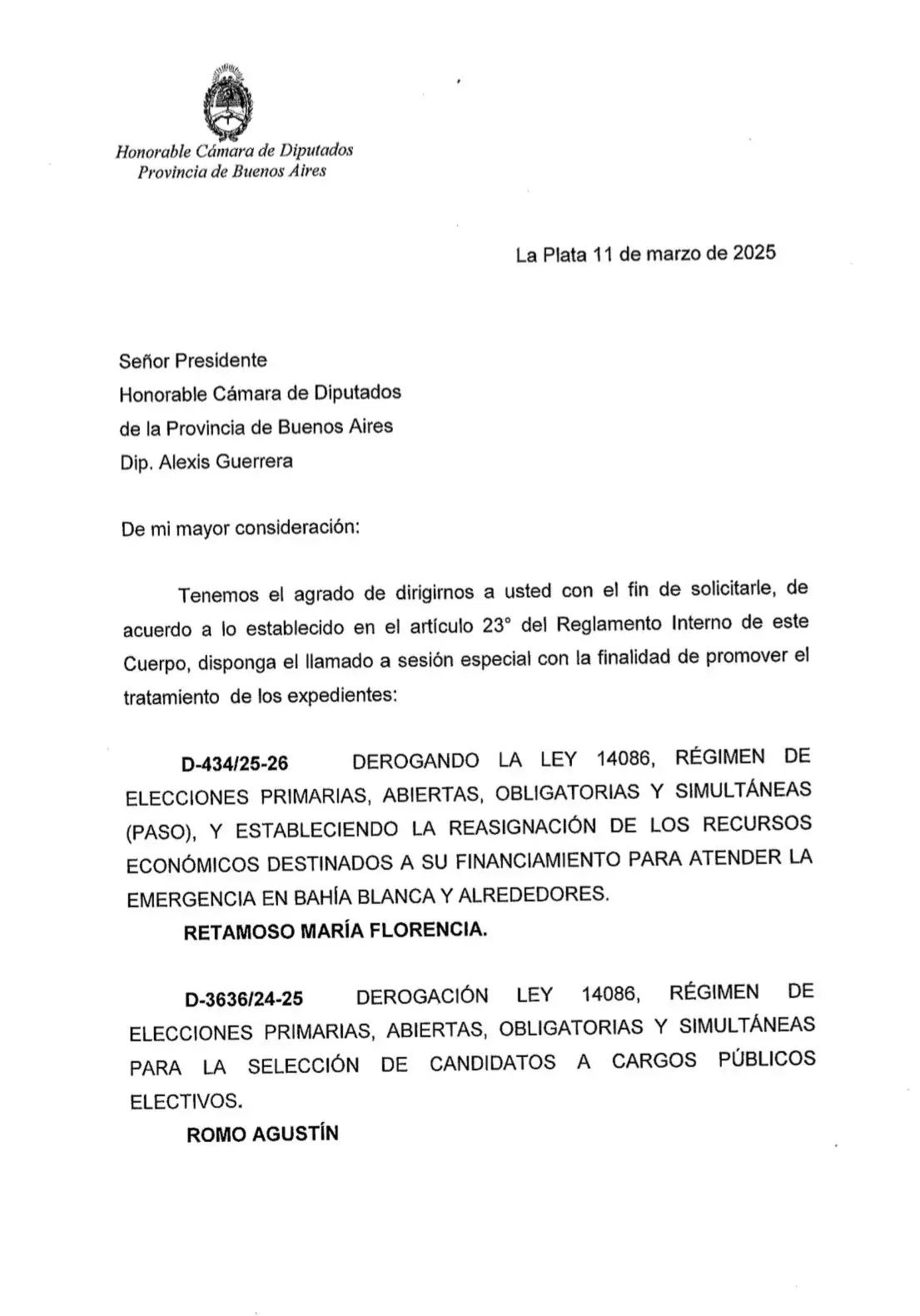 El poryecto de LLA - hoja 1.