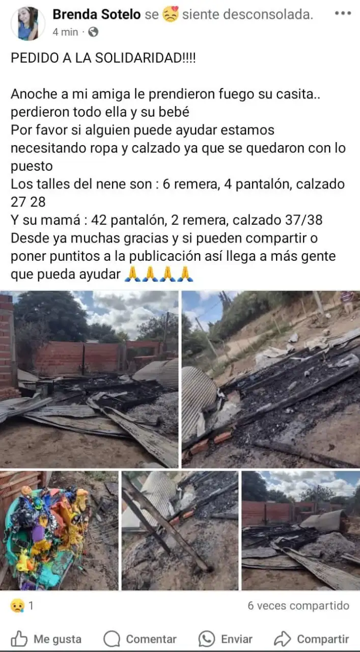 Quemo casa Tosquera