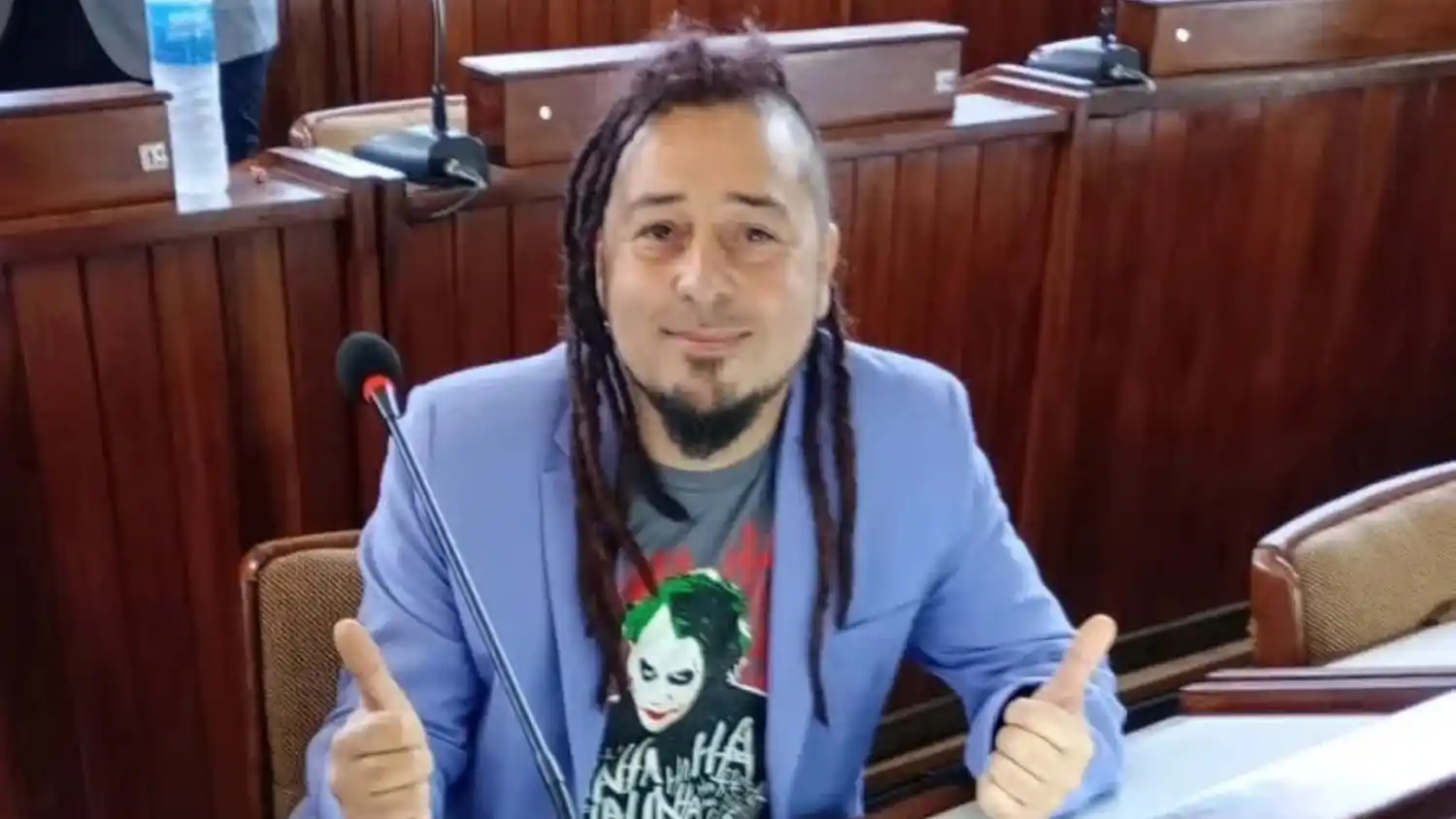 Gabriel Muñoz es concejal de 3 de Febrero.