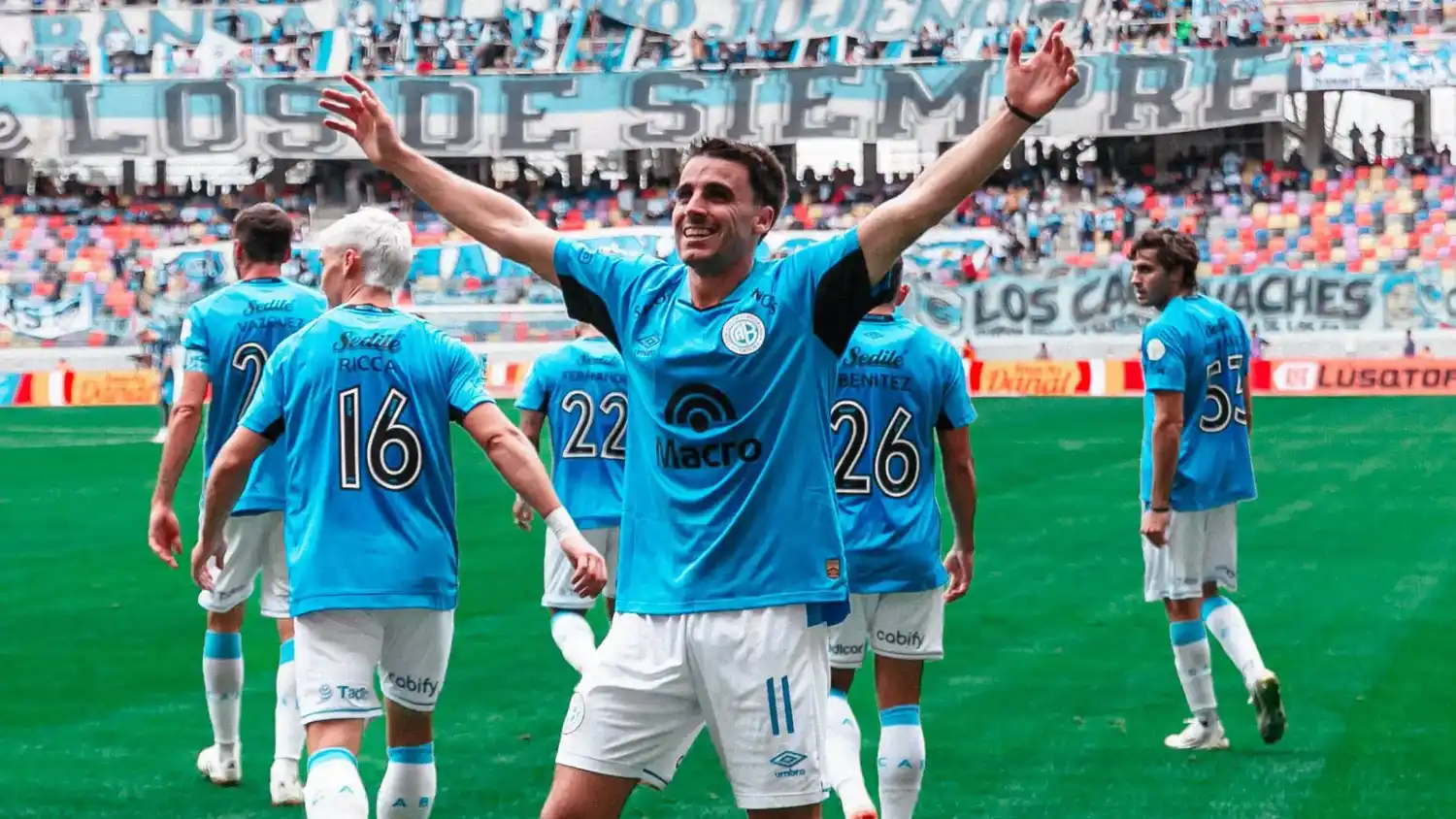 González Metilli se lució en Belgrano.