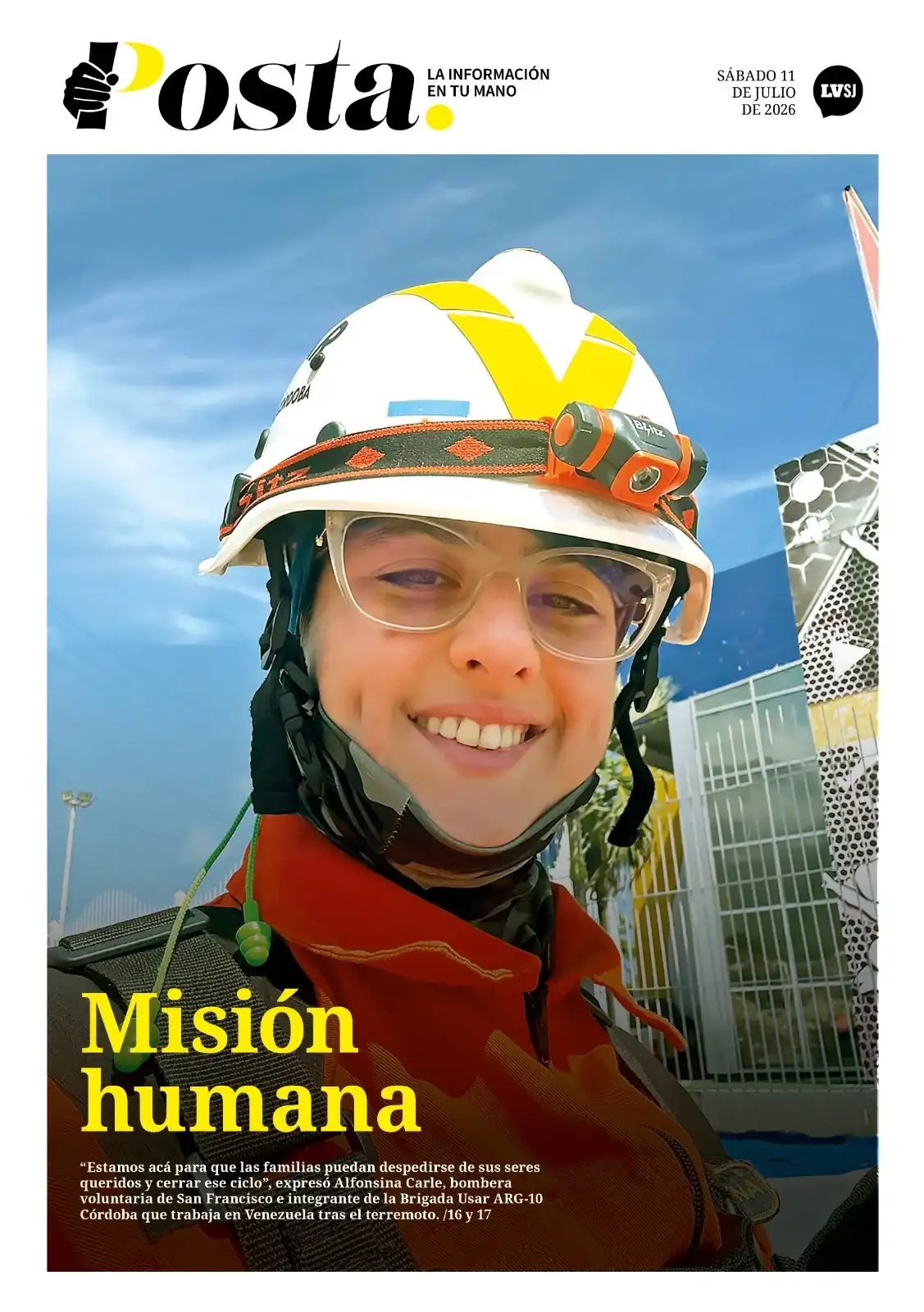 Tapa posta 11 de julio