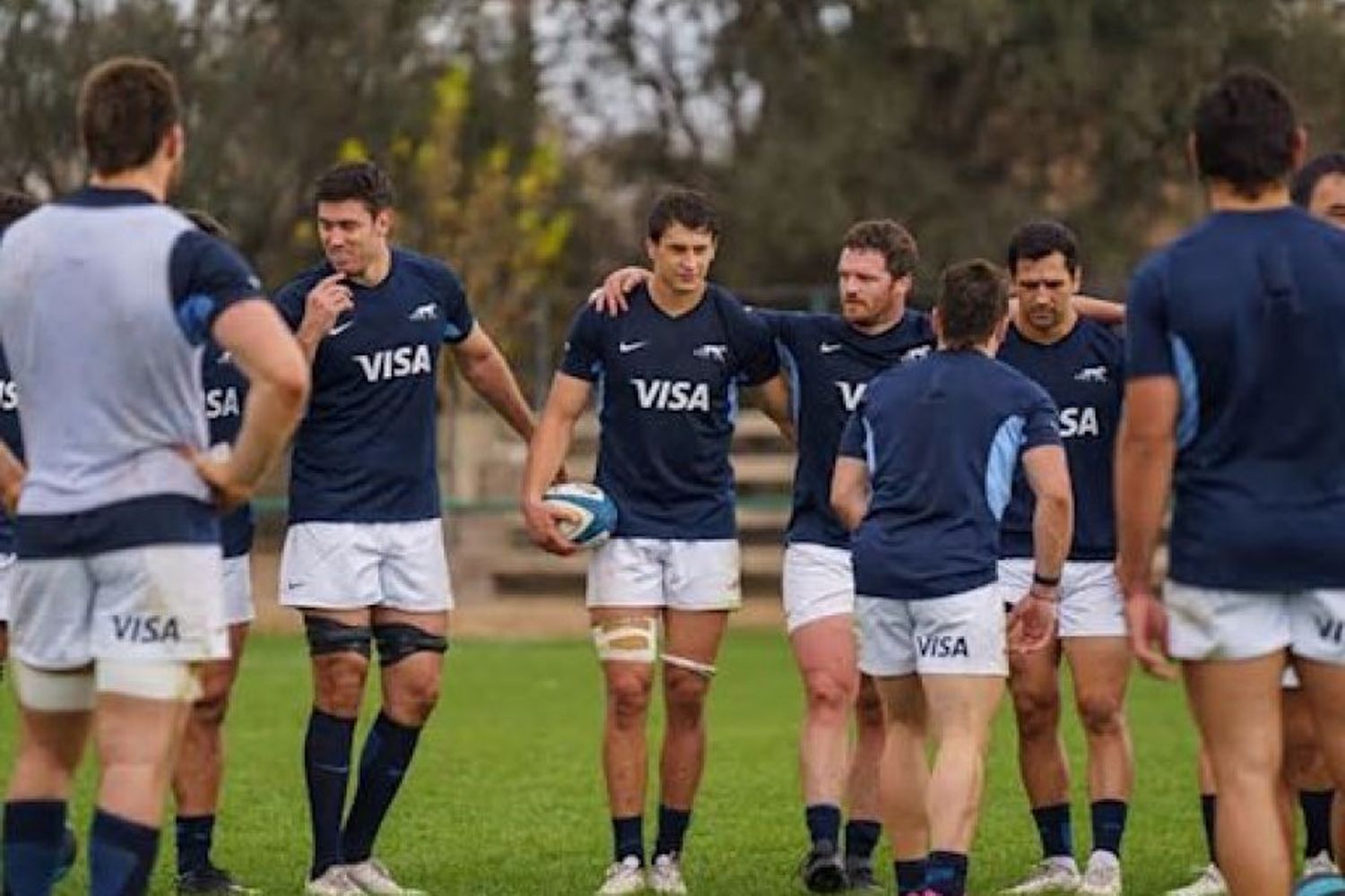 Los Pumas se preparan en Mendoza