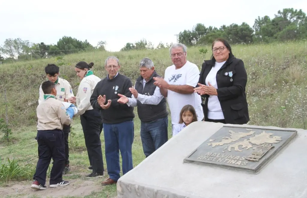 El homenaje de Claromecó a los veteranos y caídos en Malvinas
