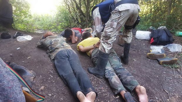Tres uruguayos fueron aprehendidos en la Reserva “El Potrero”