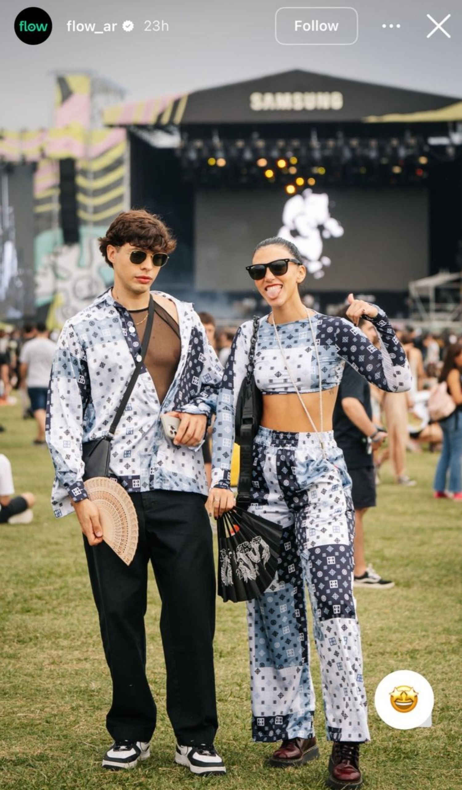 Sampedrinos en el Lolla