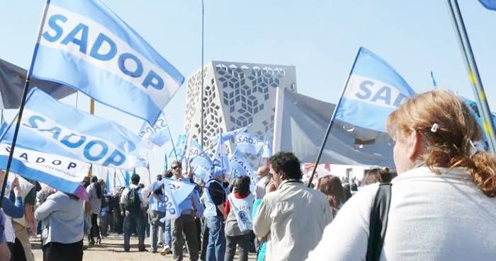 Sadop convocó a un paro  para mañana