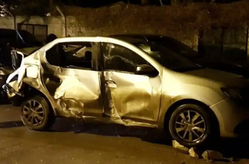 Conducía borracho y embistió por detrás a un auto: un hospitalizado