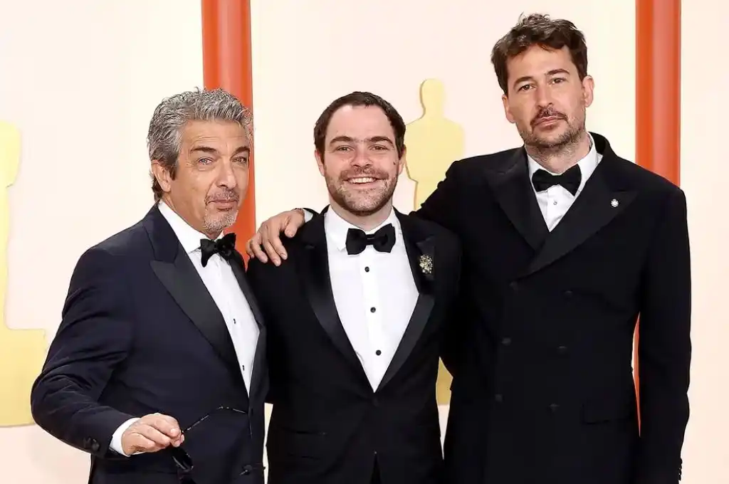 Premios Oscar 2023: Ricardo Darín, Peter Lanzani y Santiago Mitre pasaron por la alfombra roja