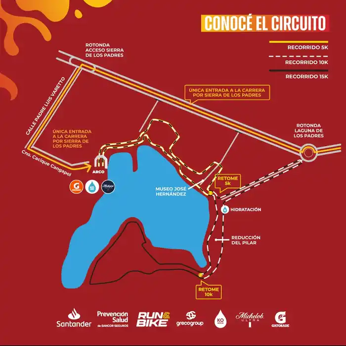 Remera Técnica y Circuito 15K Open Sports Laguna - 2