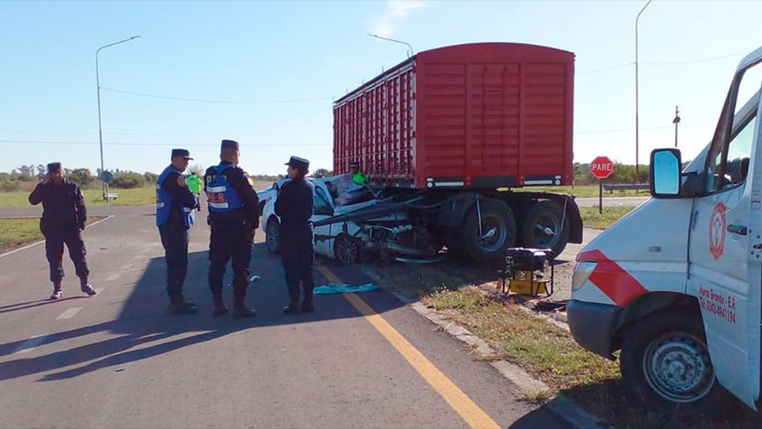 Revelan identidad del conductor fallecido en Entre Ríos