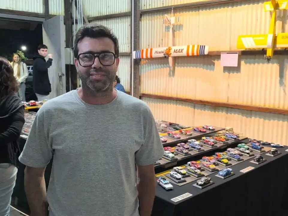 Nicolás Gabelic está detrás del proyecto. Empezó con este hobby a los 12 años.