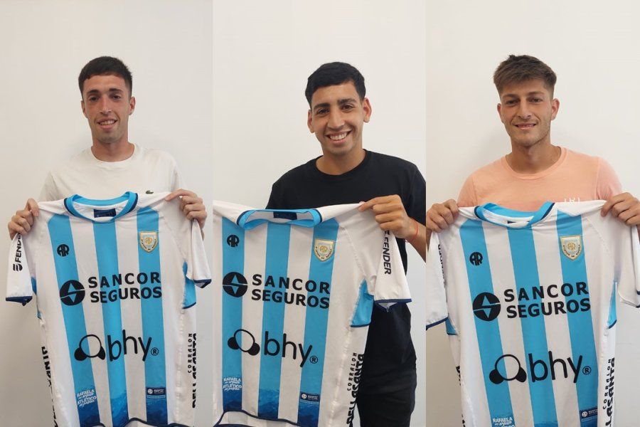 Atlético Rafaela: firmaron su primer contrato profesional tres juveniles de la institución