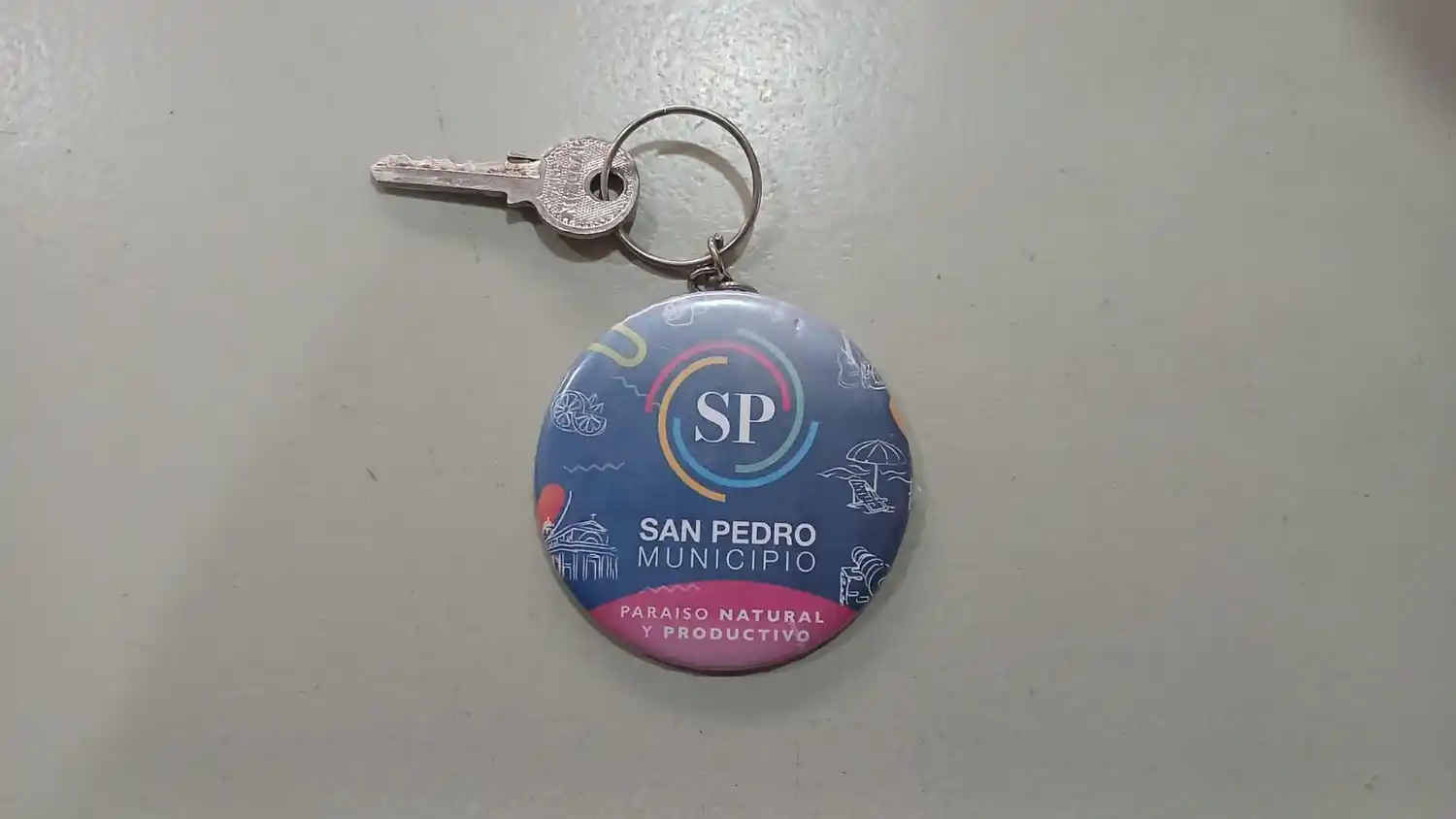 Llave encontrada en la vía pública