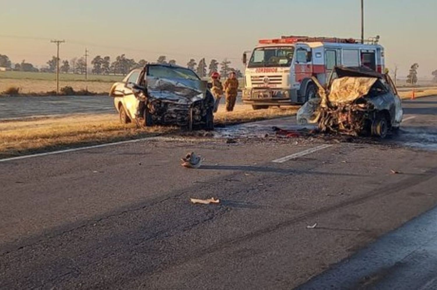 Identificaron a las víctimas del accidente fatal de Tacural sobre Ruta 34