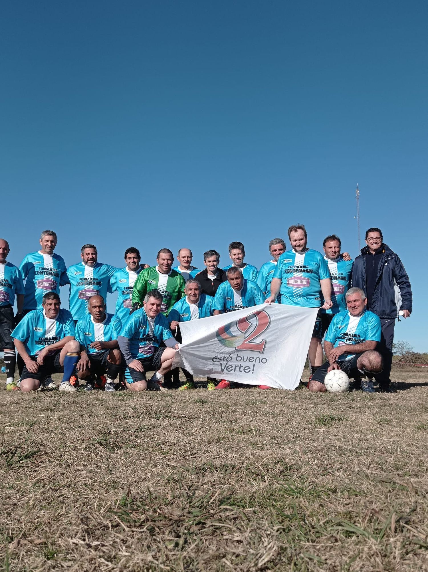 Este es el equipo de Forrajería Centenario que enfrentará en la final de la Copa de Oro a Parque España