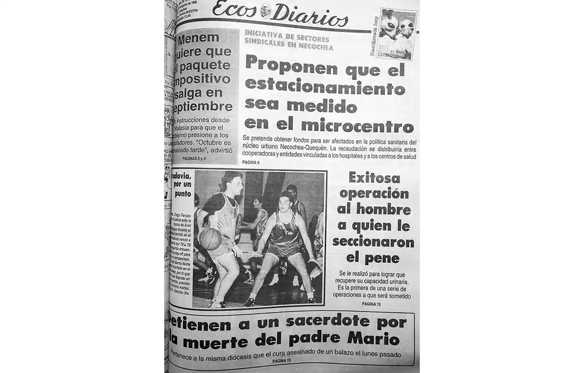 Domingo 25 de agosto de 1996