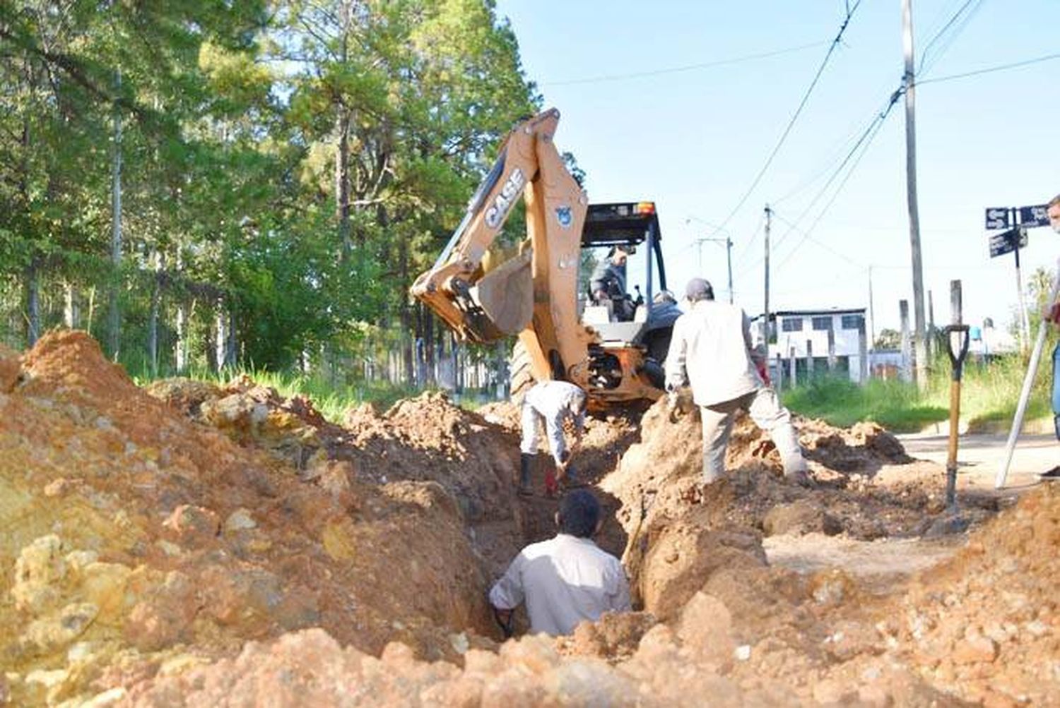 Ampliación de las redes de agua en la zona oeste de Concordia 