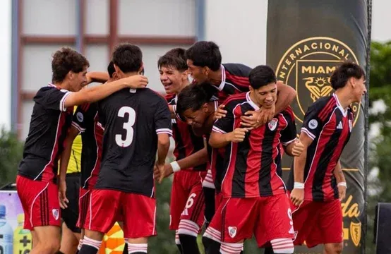 La Sub 16 de River se coronó en el "Messi Cup 2025".Foto :IG de River