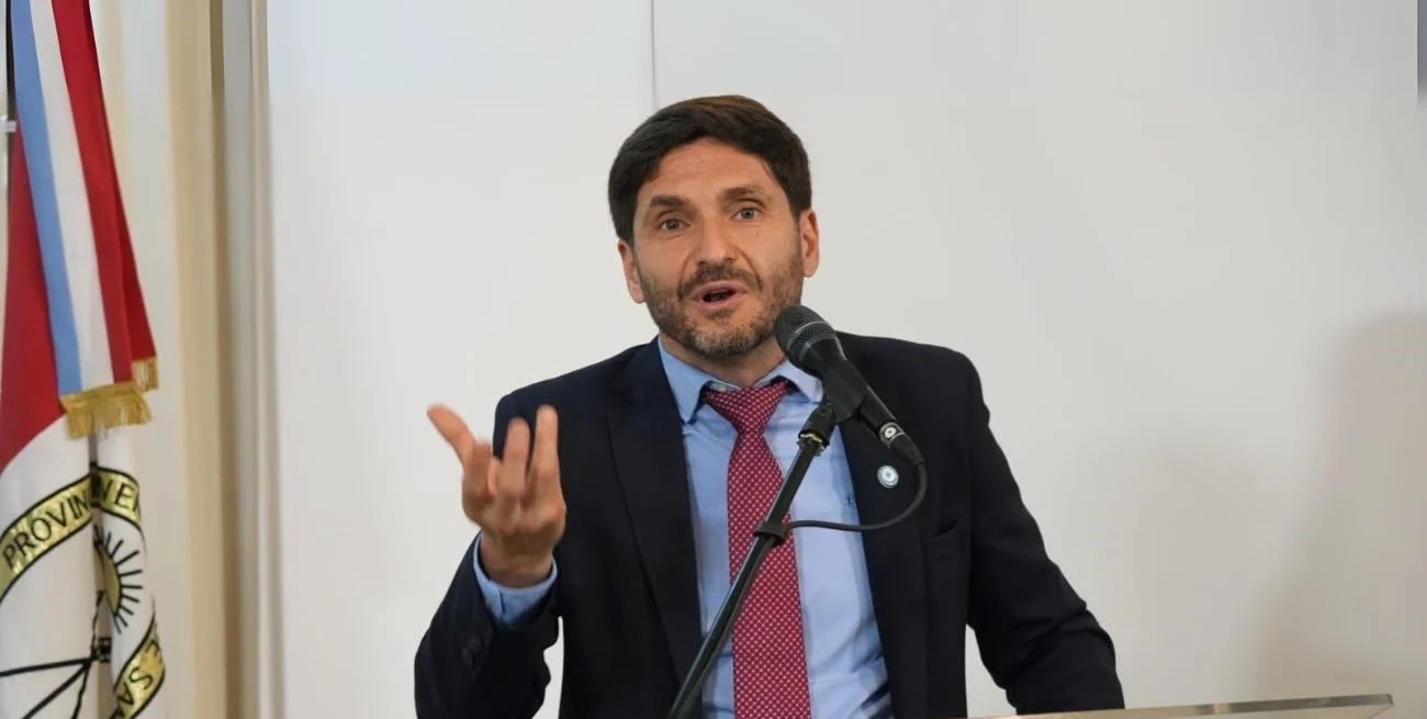 Durante el discurso, Pullaro renovó su defensa del modelo productivo santafesino.