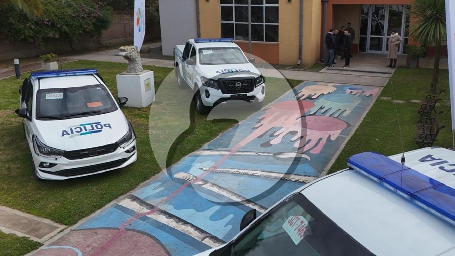 Entrega de patrulleros y un camión para el área de medioambiente municipal