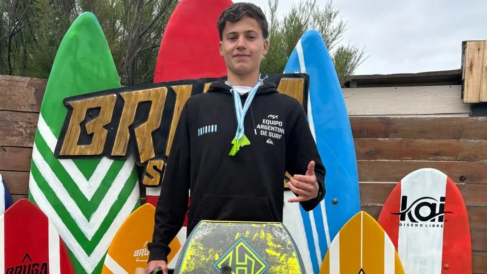 Bautista Libo y un gran momento en el bodyboard