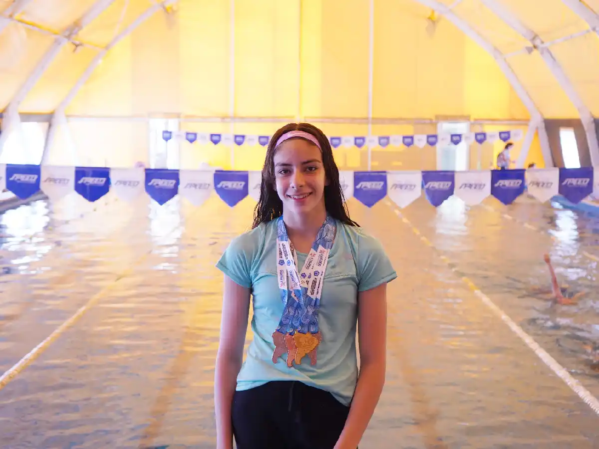 Santillán quebró un record nacional