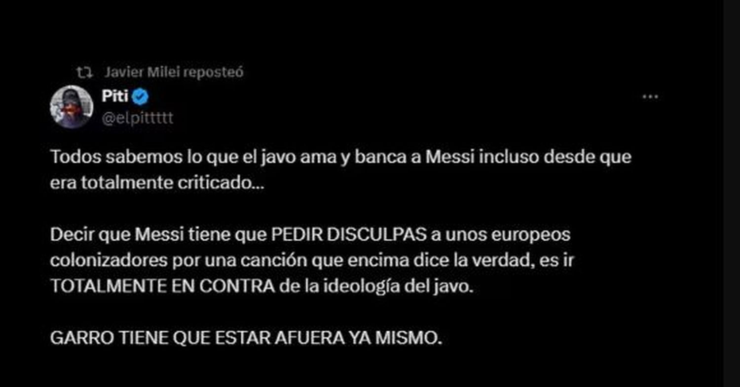 messi milei garro - 1